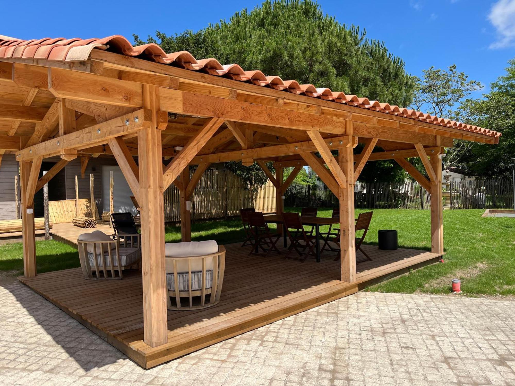 Les 3 Voeux Villa La Tremblade Buitenkant foto